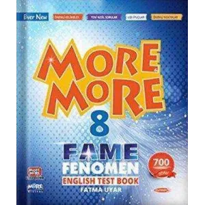 Kurmay Yayınları Kurmay ELT More and More English 8 Fame Fenomen Test Book