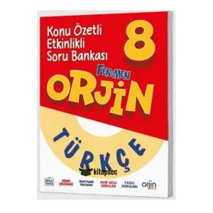 Kurmay Yayınları Orjin 8. Sınıf Türkçe Defteri