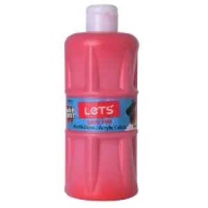 Lets L-5303 Akrilik Boya 500 Ml Kırmızı