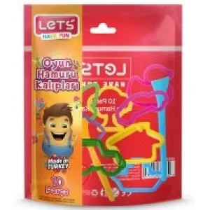 Lets L-8416 Oyun Hamur Kalıbı 10 Parça
