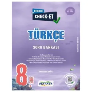 LGS 8. Sınıf Kendini Check - Et Türkçe Soru Bankası