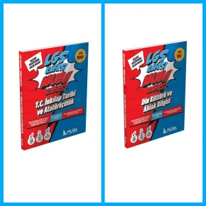 LGS KAFASI - MUBA KAFASI İnkılap Tarihi ve Din Kültürü Set Soru Bankası !!!
