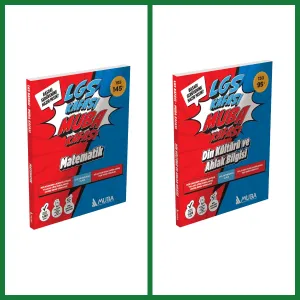 LGS KAFASI - MUBA KAFASI Matematik ve Din Kültürü Set Soru Bankası !!!