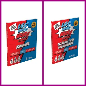 LGS KAFASI - MUBA KAFASI Matematik ve İnkılap Tarihi Set Soru Bankası !!!