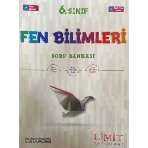 Limit Yayınları 6. Sınıf Fen Bilimleri Soru Bankası