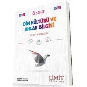 Limit Yayınları 8. Sınıf Din Kültürü Soru Bankası 2024