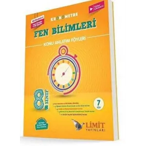 Limit Yayınları 8. Sınıf Kronometre Fen Bilimleri Konu Anlatım Föyleri 7 Föy