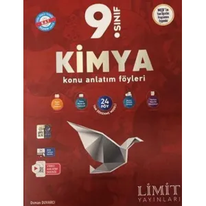 Limit Yayınları 9. Sınıf Kimya Konu Anlatım Föyleri