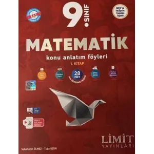 Limit Yayınları 9. Sınıf Matematik Konu Anlatım Föyleri 1. Kitap