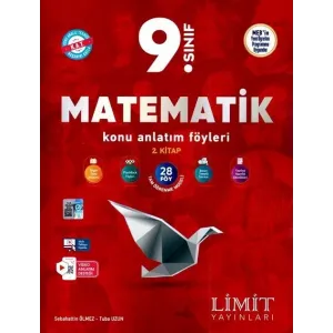 Limit Yayınları 9. Sınıf Matematik Konu Anlatım Föyleri 2. Kitap