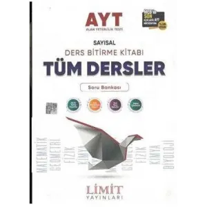 Limit Yayınları AYT 1.Dönem Sayısal Ders Bitirme Seti Tüm Dersler Soru Bankası