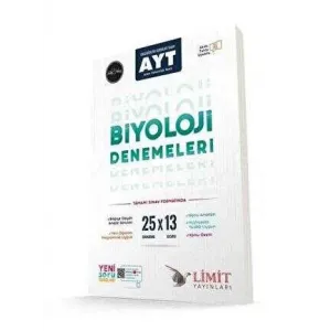 Limit Yayınları AYT 25`li Biyoloji Deneme