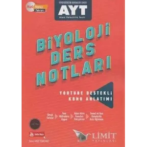 Limit Yayınları AYT Biyoloji Ders Notları