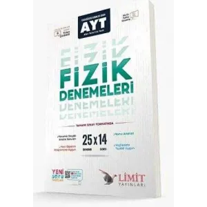 Limit Yayınları AYT Fizik Denemeleri
