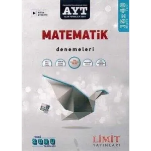 Limit Yayınları AYT Matematik Denemeleri 15x40
