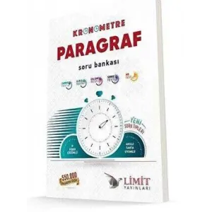 Limit Yayınları Kronometre Paragraf Soru Bankası