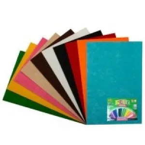 Lino Keçe 20*30 Cm Yapışkanlı 10 Renk 10lu 2719j