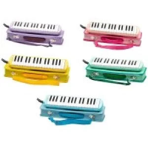 Lino Melodika Flüt 32 K Özel Çantalı Pastel Renkler Karışık Ln-32-pk