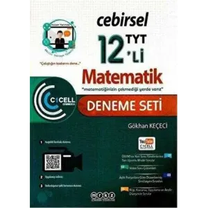 Merkez Yayınları YKS TYT Matematik Cebirsel 12 Li Deneme Seti