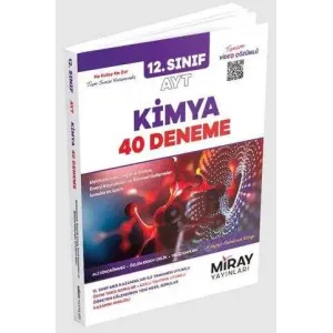 Miray Yayınları 12. Sınıf AYT Kimya 40 Deneme