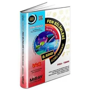 Miray Yayınları 8. Sınıf Fen Bilimleri Soru Bankası