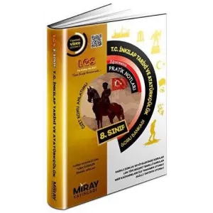 Miray Yayınları 8. Sınıf T.C. İnkılap Tarihi ve Atatürkçülük Soru Bankası