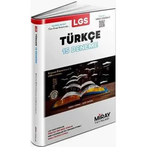Miray Yayınları 8. Sınıf Türkçe 15 Deneme