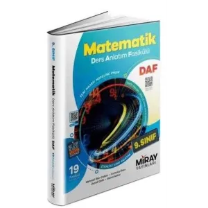 Miray Yayınları 9. Sınıf Matematik Ders Anlatım Fasikülleri