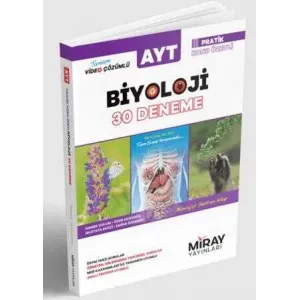 Miray Yayınları AYT Biyoloji 30 Deneme