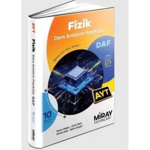 Miray Yayınları AYT Fizik Ders Anlatım Fasikülleri