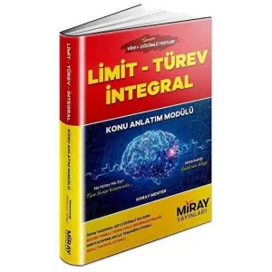 Miray Yayınları AYT Limit Türev İntegral Konu Anlatım Modülü