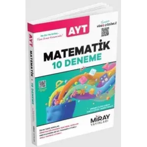 Miray Yayınları AYT Matematik 10 Deneme