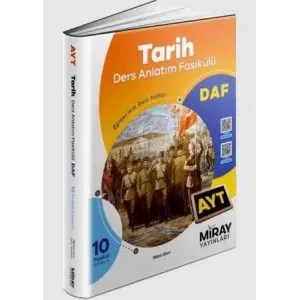 Miray Yayınları AYT Tarih Ders Anlatım Fasikülleri