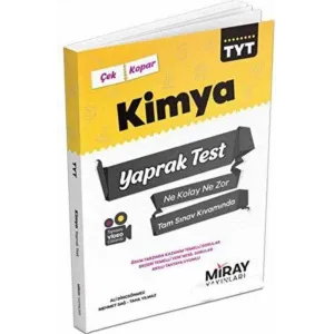Miray Yayınları TYT Kimya Yaprak Test