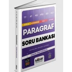 Miray Yayınları TYT Paragraf Soru Bankası