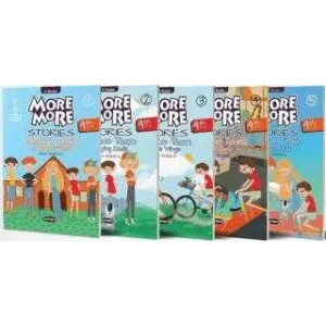 More and More English 4 Stories 5 Kitap