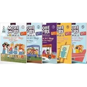 More and More English 6 Stories 5 Kitap Set Kurmay ELT Yayınları