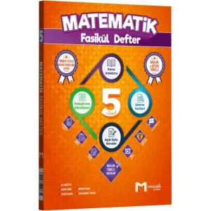 Mozaik Yayınları 5. Sınıf Matematik Fasikül Defter