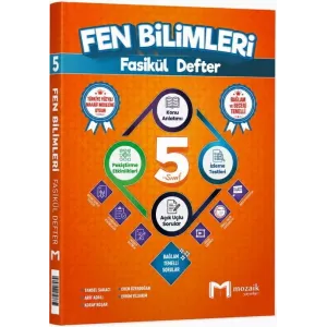 Mozaik Yayınları 5. Sınıf Fen Bilimleri Fasikül Defter