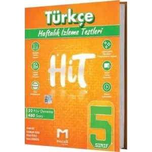 Mozaik Yayınları 5. Sınıf Türkçe HİT 32 Deneme