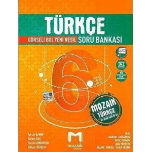 Mozaik Yayınları 6. Sınıf Türkçe Soru Bankası