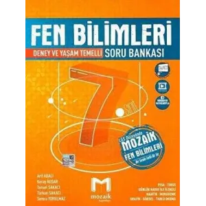 Mozaik Yayınları 7. Sınıf Fen Bilimleri Soru Bankası