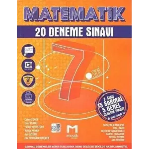 Mozaik Yayınları 7. Sınıf Matematik 20`li Deneme