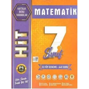 Mozaik Yayınları 7. Sınıf Matematik Hit 32 lı Deneme