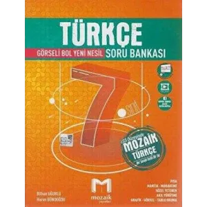 Mozaik Yayınları 7. Sınıf Türkçe Soru Bankası