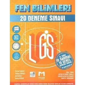 Mozaik Yayınları 8. Sınıf Fen Bilimleri 20 Deneme Sınavı