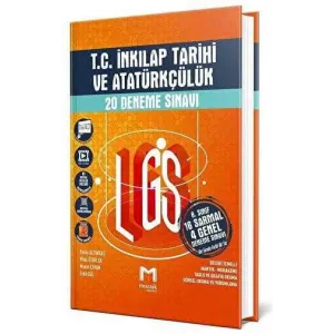 Mozaik Yayınları 8. Sınıf LGS TC İnkılap Tarihi ve Atatürkçülük 20 Deneme