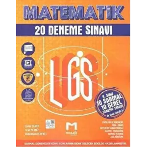 Mozaik Yayınları 8. Sınıf Matematik 20`li Deneme