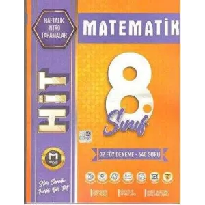 Mozaik Yayınları 8. Sınıf Matematik Hit 32 lı Deneme