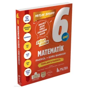 Muba 6. Sınıf Matematik Fasikül+Soru Bankası